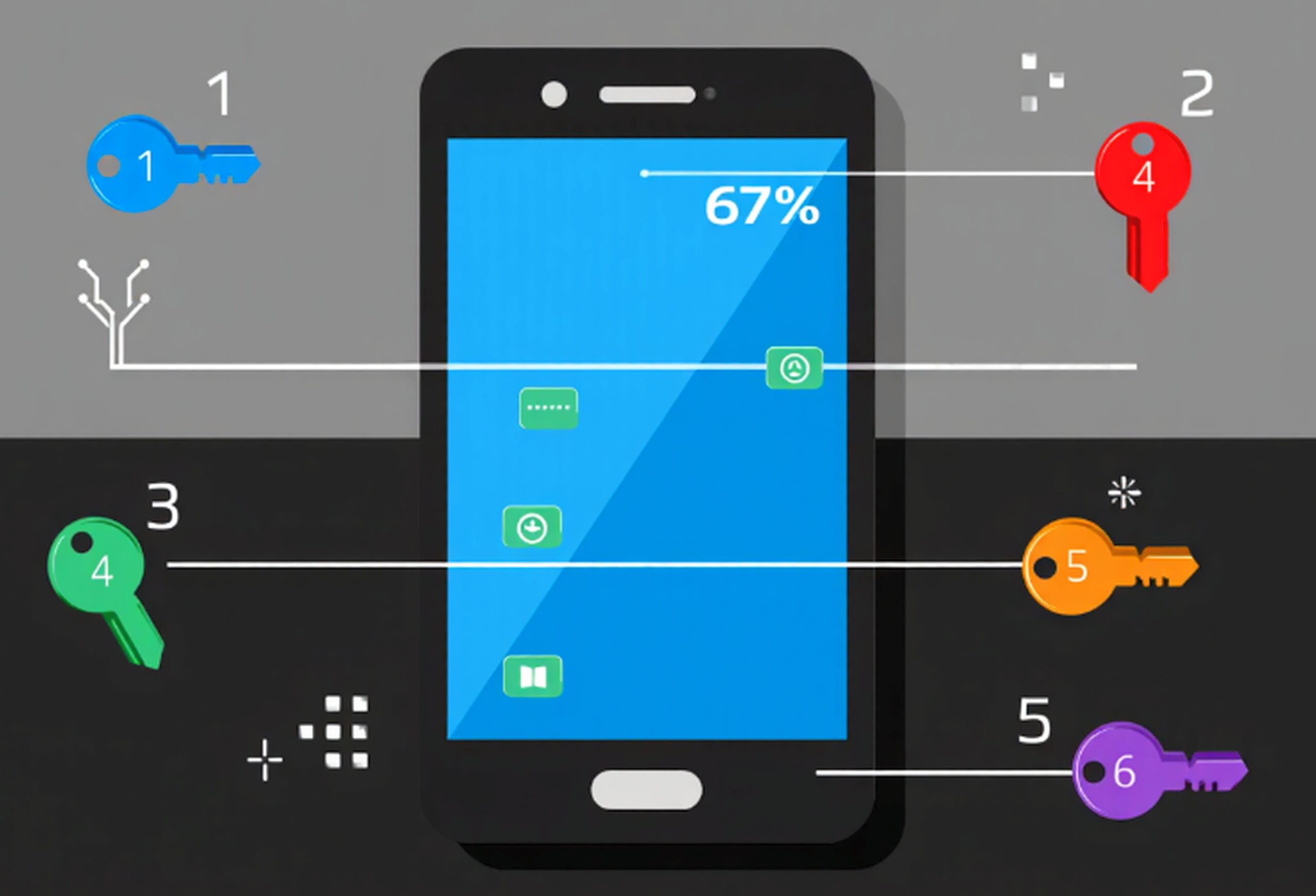 batería android