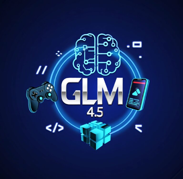 GLM 4.5 la IA que crea videojuegos, apps, diseña mundos 3D y modifica webs