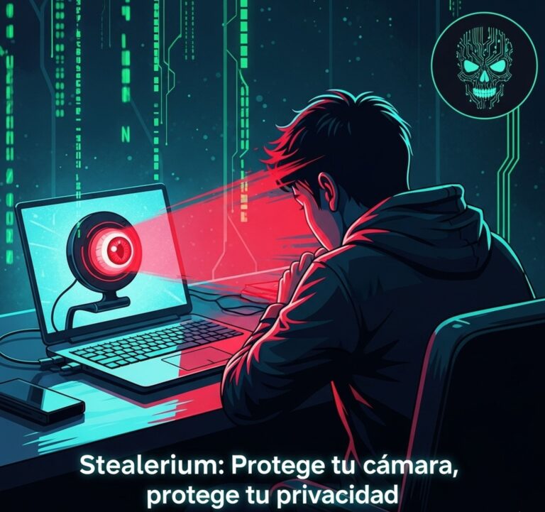 Stealerium, el malware que te graba con tu propia cámara