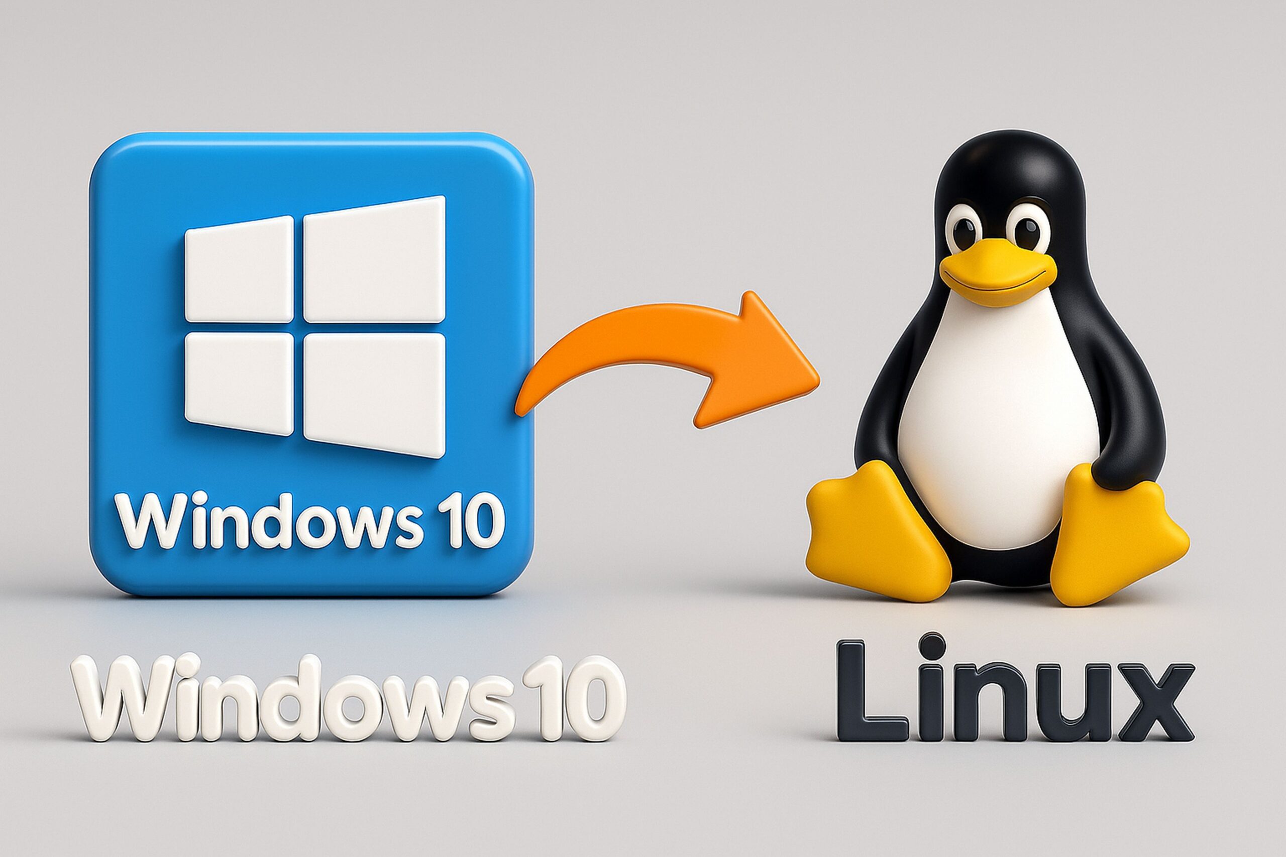 Windows 10 a Linux